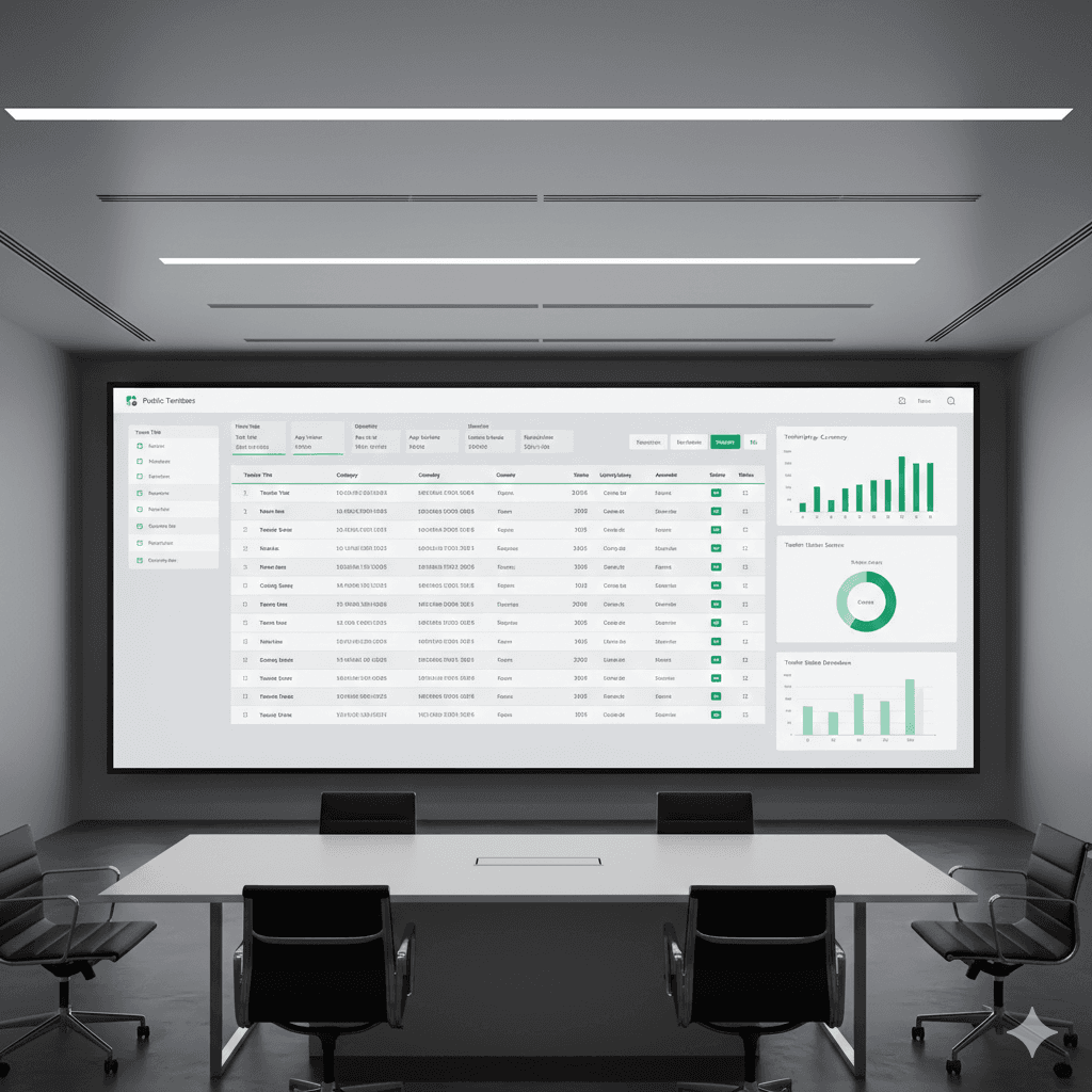 Tender intelligence briefing